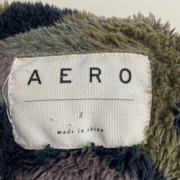 Cozy Aéropostale Small Camo Fleece Pullover – Casual‎ Comfort - Picture 12 of 13